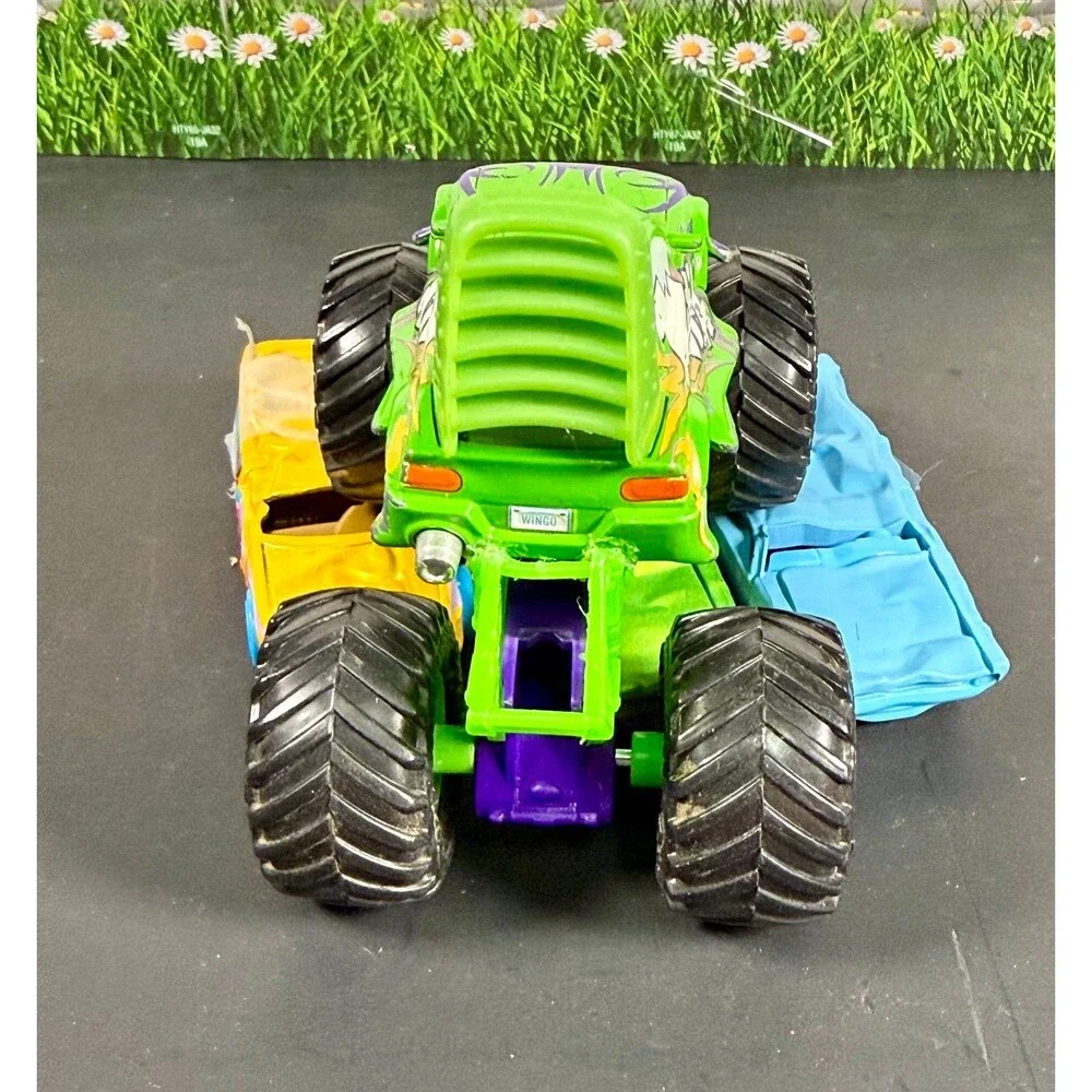 Disney Pixar Cars Custom Monster Truck Wingo Monster Jam 1:64 See Photos